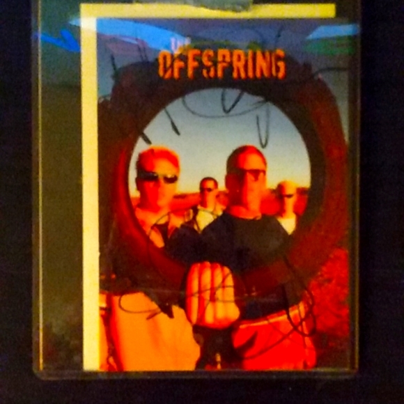 The offsprings autographed post card - Picture 1 of 1